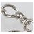 Spilla a catena traforata Chanel Coco Mark Argento Metallico - vista 6