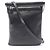 Yves Saint Laurent Borsa a tracolla Saint Laurent Paris FLAT POUCH SID in pelle Nero
