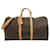 Keepall Borsa Boston Monogram Louis Vuitton Marrone