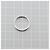 Cartier Gravierter Pt950 Diamantring Größe 10 Silber Metallisch - Ansicht 4
