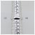 Cartier Gravierter Pt950 Diamantring Größe 10 Silber Metallisch - Ansicht 7