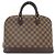Bolsa Louis Vuitton Alma Damier Marrom