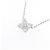 Collana TASAKI in oro bianco K14 0.24CT Diamante Argento Metallico - vista 3