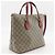 Borsa 2way in tela GG Supreme Gucci Marrone - vista 3