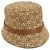 Cappello bucket in cotone jacquard Anagram Loewe Marrone - vista 3