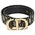 Christian Dior Cinturón Dior 30 Montaigne de algodón Castaño Beige - vista 2