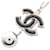 Collana Chanel Coco Mark Argento Metallico  - vista 1