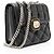 Mini borsa a tracolla Deco in pelle di vitello Gucci Nero - vista 2