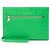 Portadocumenti in nappa Intrecciato Bottega Veneta Verde