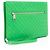 Portadocumenti in nappa Intrecciato Bottega Veneta Verde - vista 2