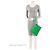 Portadocumenti in nappa Intrecciato Bottega Veneta Verde - vista 5