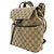 Zaino Gucci GG Canvas Marrone - vista 2