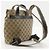 Zaino Gucci GG Canvas Marrone - vista 3