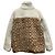 Chaqueta de shearling con firma Coach Azul Blanco roto Camello - vista 5