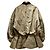 Autre Marque EZUMi Peplum Kapok MA-1 Jacket Beige - view 4