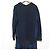 Autre Marque ELENDEEK Sweat Combo Maxi Kleid Blau Marineblau - Ansicht 6