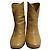 Céline Celine Leder-Short-Boots Beige - Ansicht 3