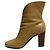 Céline Celine Leder-Short-Boots Beige - Ansicht 5