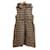 Chaleco largo acolchado The Cube Down Max Mara Castaño