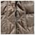 Chaleco largo acolchado The Cube Down Max Mara Castaño - vista 10