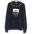Dolce & Gabbana Dolce&Gabbana Strickpullover aus Kaschmir mit Stickerei Blau Marineblau