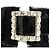 Botas curtas de shearling com fivela de strass Roger Vivier Preto - vista 6