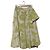 Autre Marque Falda acampanada CELFORD Flocky Print Verde Caqui