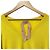 Autre Marque Suéter de punto con cuello en V N°21 Amarillo - vista 3