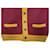 Cardigan en laine Yves Saint Laurent Bordeaux Jaune  - vue 7