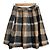 Autre Marque Minifalda de cuadros BLUE LABEL CRESTBRIDGE Castaño - vista 2