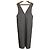 Autre Marque LA MARINE FRANCAISE Glen Check Kleid Schwarz