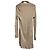 Autre Marque Langer gerippter Strickcardigan FOXEY Pink Beige - Ansicht 2