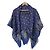 Sciarpa grande in lana Golden Goose Blu - vista 4