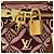 Louis Vuitton SINCE1854 Speedy Bandoulière 25cm Borsa Boston Bordò - vista 6