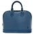 Borsa Louis Vuitton Epi Alma PM Blu