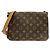 Louis Vuitton Monogram Musette Tango Schultertasche Braun