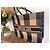 Dior Book Tote Canvas Tote Bag mit Karomuster Schwarz Beige - Ansicht 13