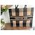 Dior Book Tote Canvas Tote Bag mit Karomuster Schwarz Beige - Ansicht 3