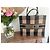 Dior Book Tote Canvas Tote Bag mit Karomuster Schwarz Beige - Ansicht 4