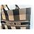 Dior Book Tote Canvas Tote Bag mit Karomuster Schwarz Beige - Ansicht 7