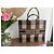 Dior Book Tote Canvas Tote Bag mit Karomuster Schwarz Beige - Ansicht 9