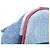 Borsa Louis Vuitton Denim Monogram Neverfull MM Rosso Blu - vista 3