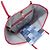 Borsa Louis Vuitton Denim Monogram Neverfull MM Rosso Blu - vista 7
