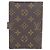 Organizer Organizzatore Louis Vuitton Monogram Agenda PM Marrone - vista 2