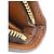 Cartera Louis Vuitton Monogram Porte Monnaie Zip Castaño - vista 3