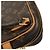 Borsa a tracolla Louis Vuitton Monogram Marly Bandoulière Marrone - vista 5