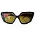 Prada Symbole Gafas de Sol Oversize Acetato Marmolado Negro - vista 12