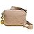 Chanel Borsa a Tracolla Camera in Lino Rosa Cipria