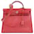 Hermès Borsa Hermes Herbag Zip PM Rosso