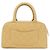 Borsa Boston Chanel 20996 in pelle di vitello granulata beige - vista 2